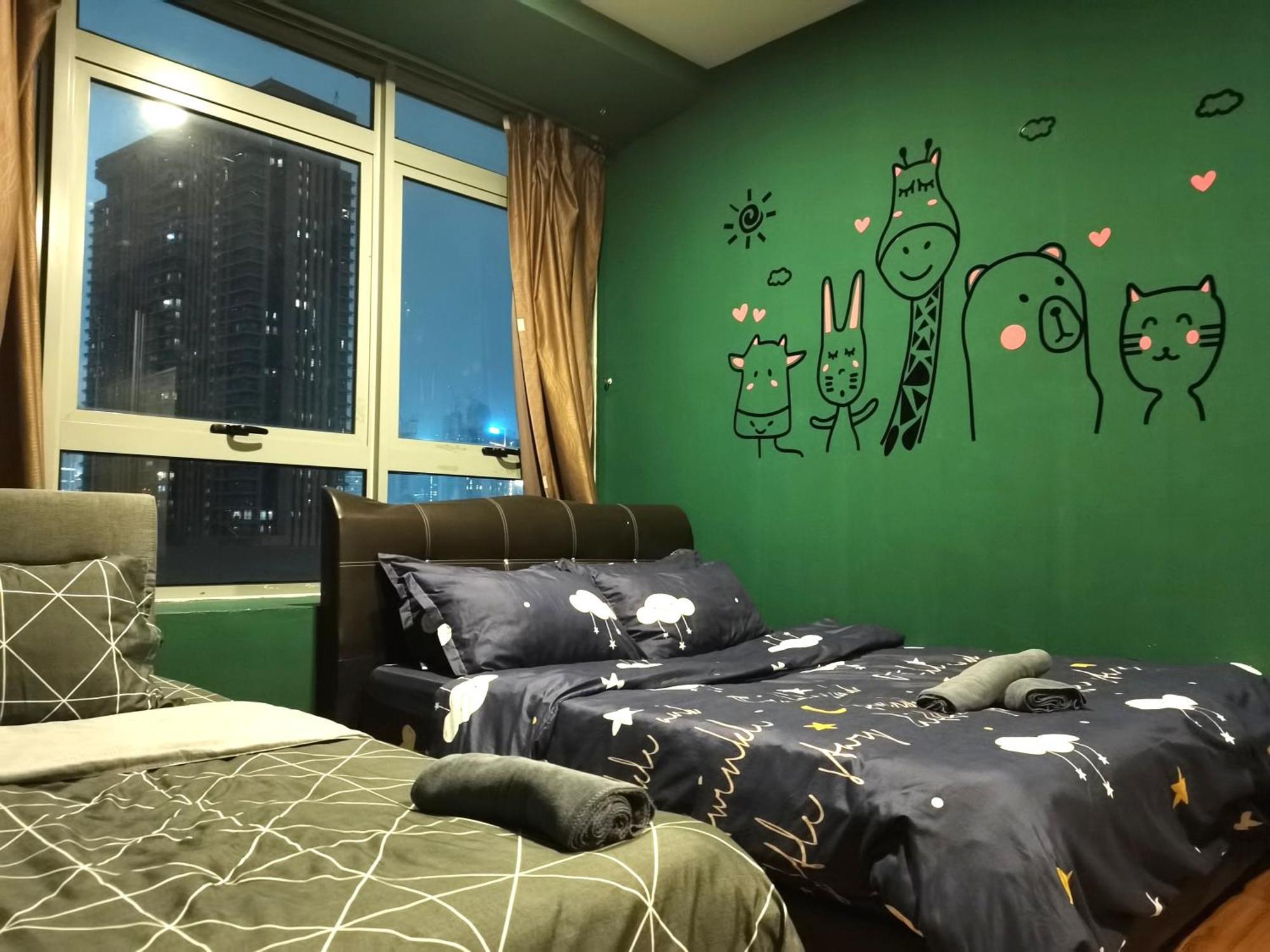 Cozy Forest Themed Homestay 4 Bedroom กัวลาลัมเปอร์ ภายนอก รูปภาพ